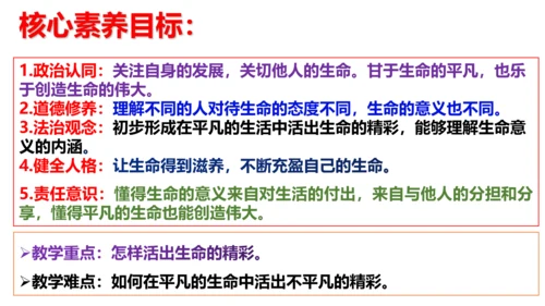 【新课标】10.2 活出生命的精彩课件（30张PPT）