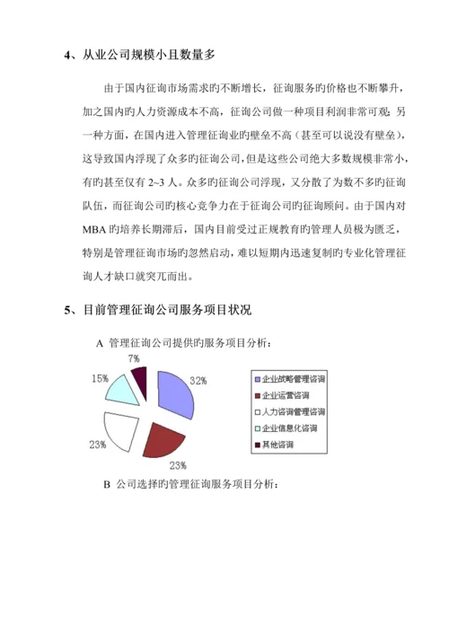 咨询公司创业综合计划书.docx