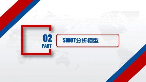 营销中心销售部SWOT分析法ppt模板