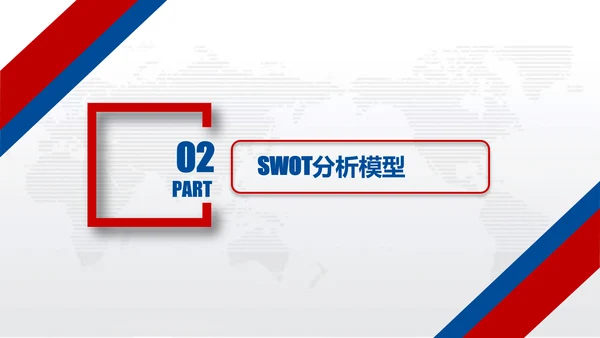 营销中心销售部SWOT分析法ppt模板