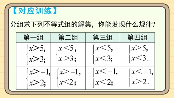 11.3 一元一次不等式组 课件（共29张PPT）2024-2025学年度人教版数学七年级下册