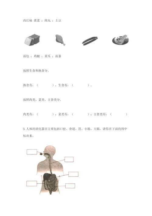 教科版四年级上册科学期末测试卷及答案【夺冠】.docx