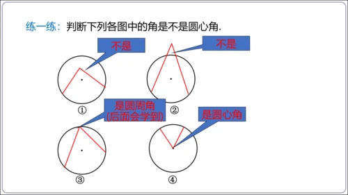 24.1.3 弧、弦、圆心角【人教九上数学精简课堂课件】(共23张PPT)