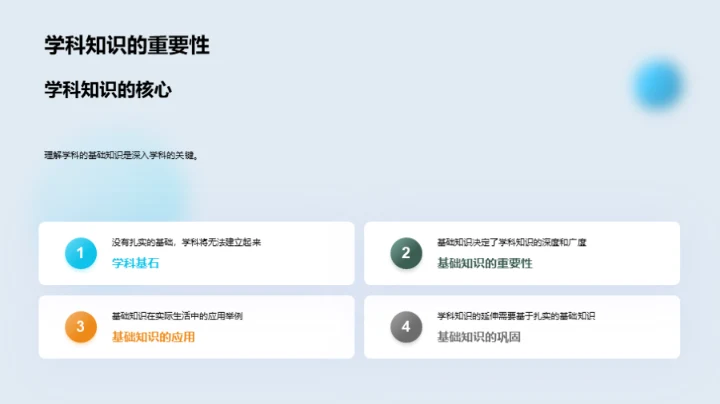 拓展学科的视野