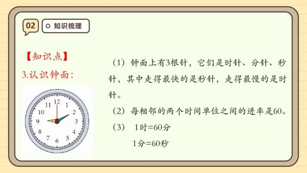 第一单元时、分、秒【单元复习篇】课件(共27张PPT) 人教版 三年级上册数学