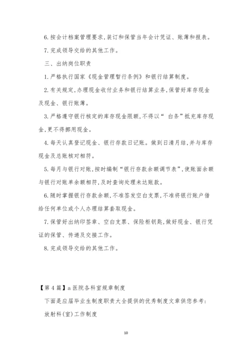 医院规章制度15篇.docx