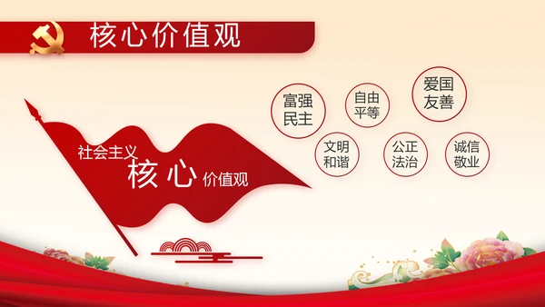 红色喜庆新时代爱国主义教育PPT