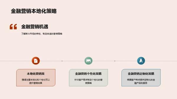 新兴市场中的金融营销策略