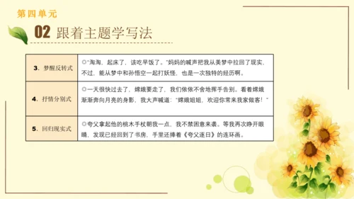 统编版语文四年级上册2024-2025学年度第四单元习作： 我和   过一天（课件）