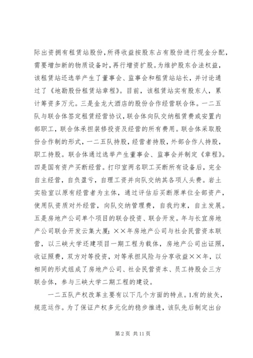 关于产权多元化改革的思考 (6).docx