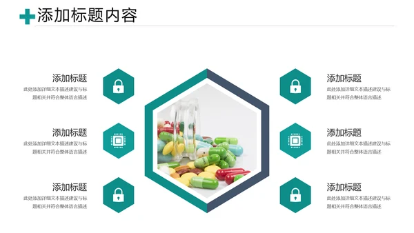 医疗医学类医药制药行业总结通用PPT模板
