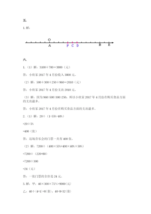 西师大版数学小升初模拟试卷【名师推荐】.docx
