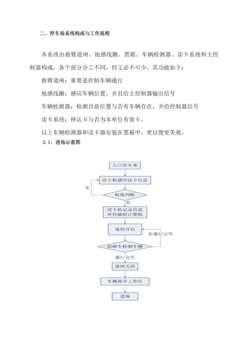 ID卡停车场专题方案.docx