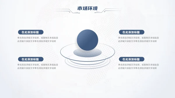 简约科技风商业计划书PPT模板