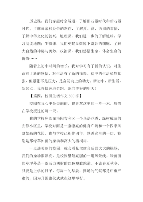 关于初中校园生活的作文.docx