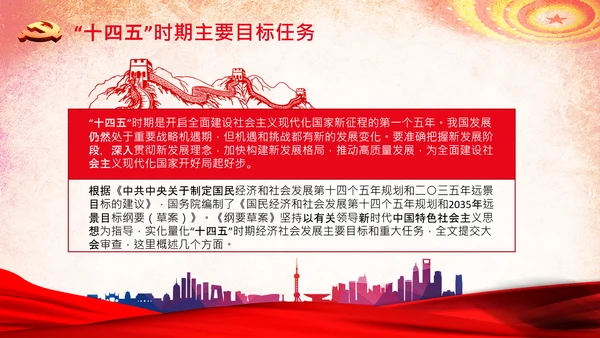 全国两会政府工作报告学习解读PPT
