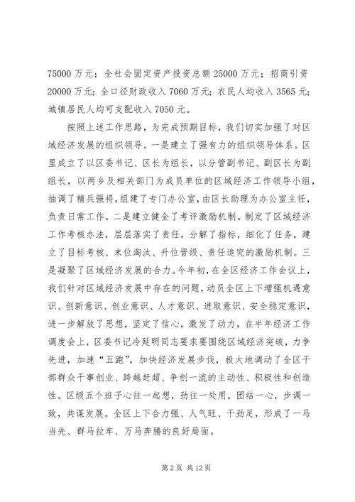 在市人大视察县域经济座谈会上的汇报提纲.docx