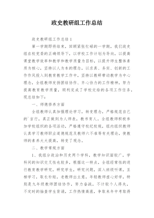 政史教研组工作总结_1.docx