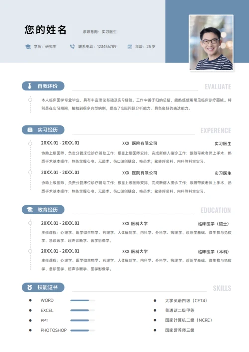 医生简历