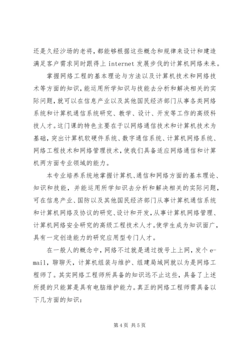 学习网络工程心得 (4).docx