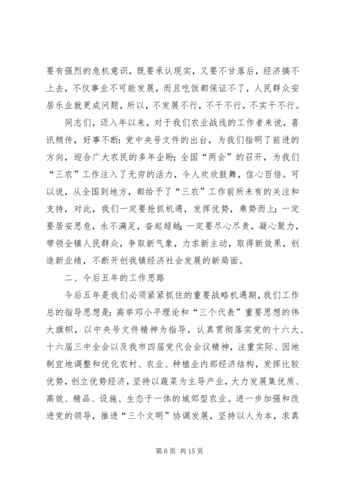 乡镇政府工作报告（二）.docx