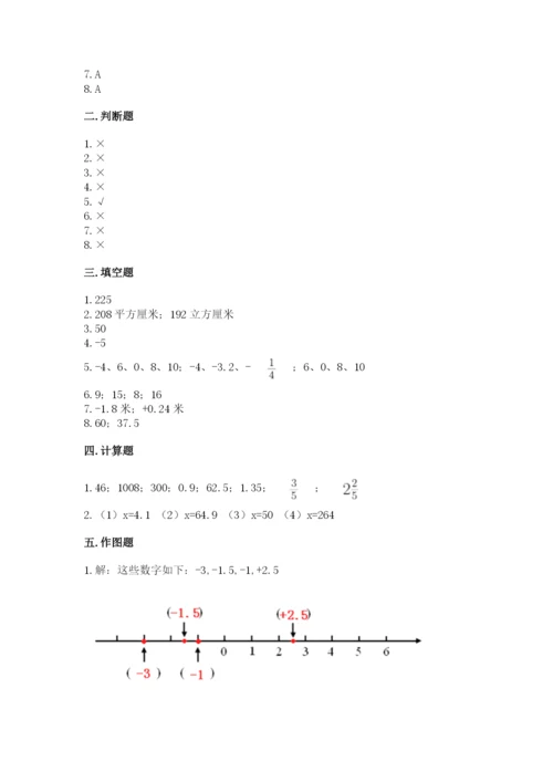 小升初六年级期末测试卷【预热题】.docx