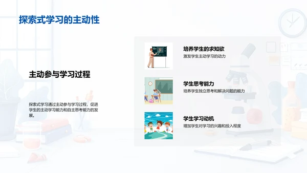 探索式学习报告PPT模板