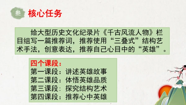 统编版初中语文九年级下册第六单元：评说历史英雄 体悟家国担当 课件（共53张PPT）