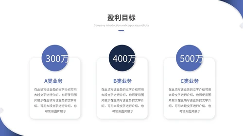 蓝色简约商务商业计划书项目招商合作ppt模板