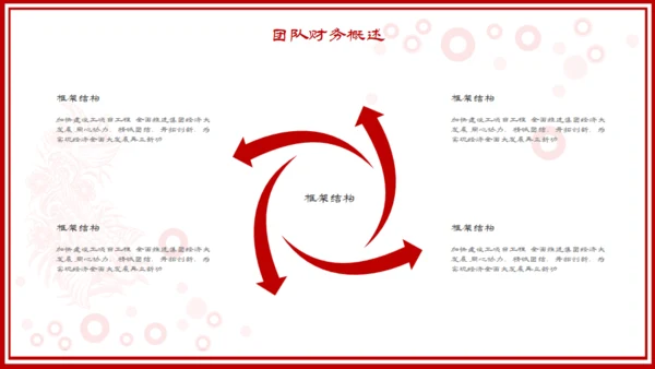 开工大吉红色锦鲤新年工作计划通用PPT模板