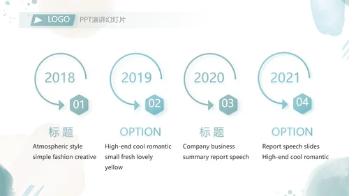 莫兰迪风格个人述职报告动态PPT模板
