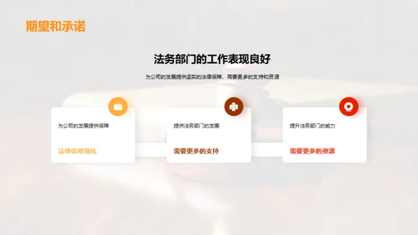 法务部门季度工作回顾