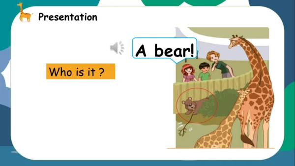 Unit3 At the zoo A let's talk 课件(共24张PPT)