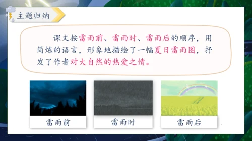 【核心素养】部编版语文二年级下册-16. 雷雨 第2课时（课件）