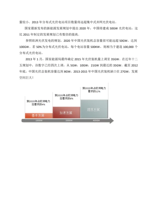 商用分布式光伏项目及建设可行性研究报告书.docx