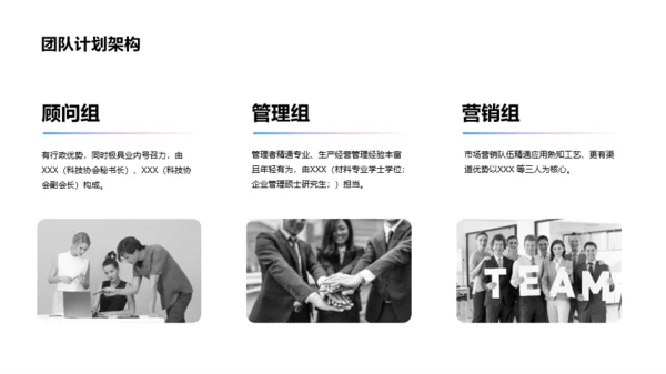 黑色简约科技智能商业计划PPT案例