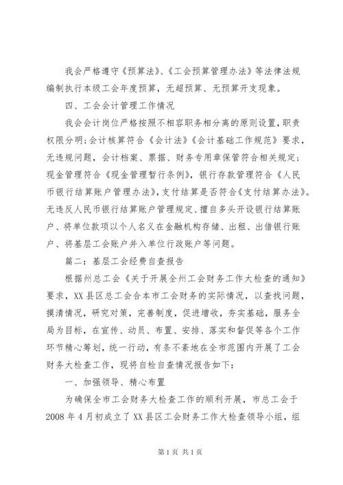 工会经费自查报告 (3).docx