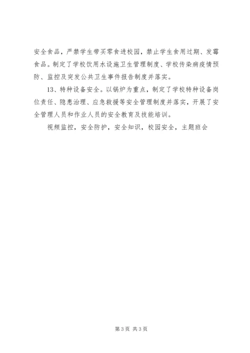 小学XX年秋季开学工作暨护校安园行动落实情况自查报告.docx