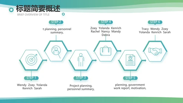 蓝色医疗医药公司工作总结动态PPT