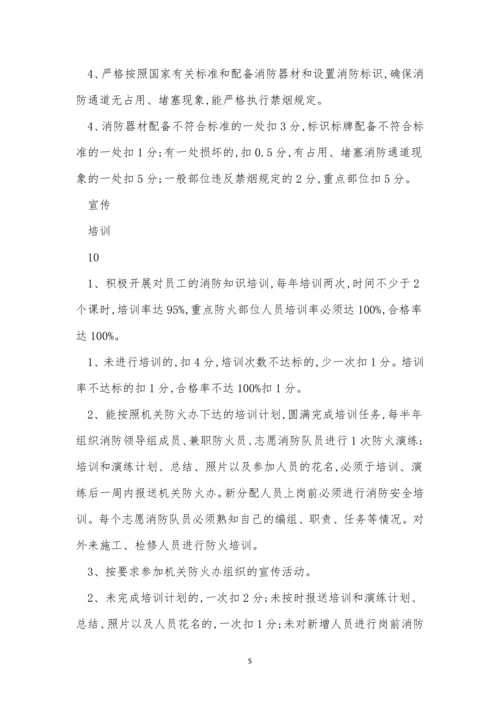 消防安全管理考核制度3篇.docx