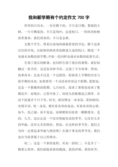 我和新学期有个约定作文700字.docx