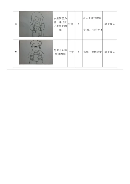 广告策划分镜表.docx