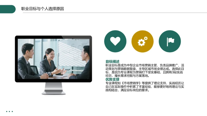 工商管理专业大学生求职个人能力综合展示职业生涯规划PPT模版