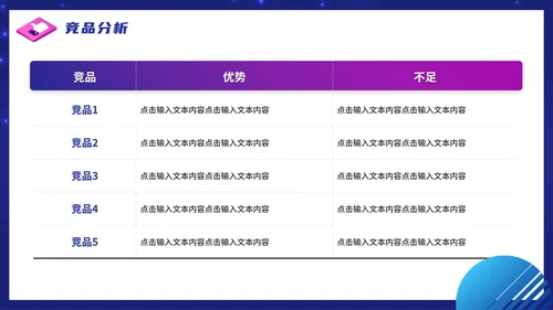 紫色渐变抖音生态创业计划书PPT模板