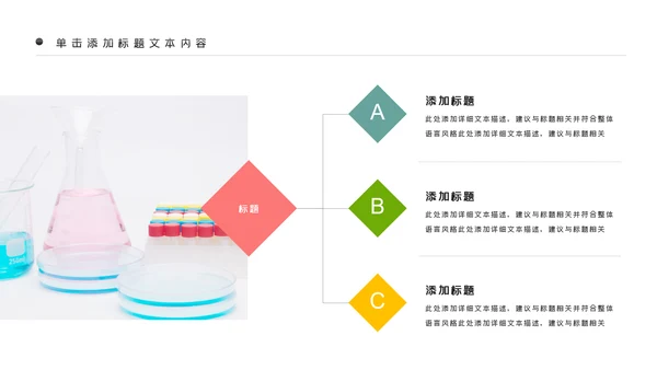 小学实验室医疗医生化学实验DNA医疗器械化学PPT模板