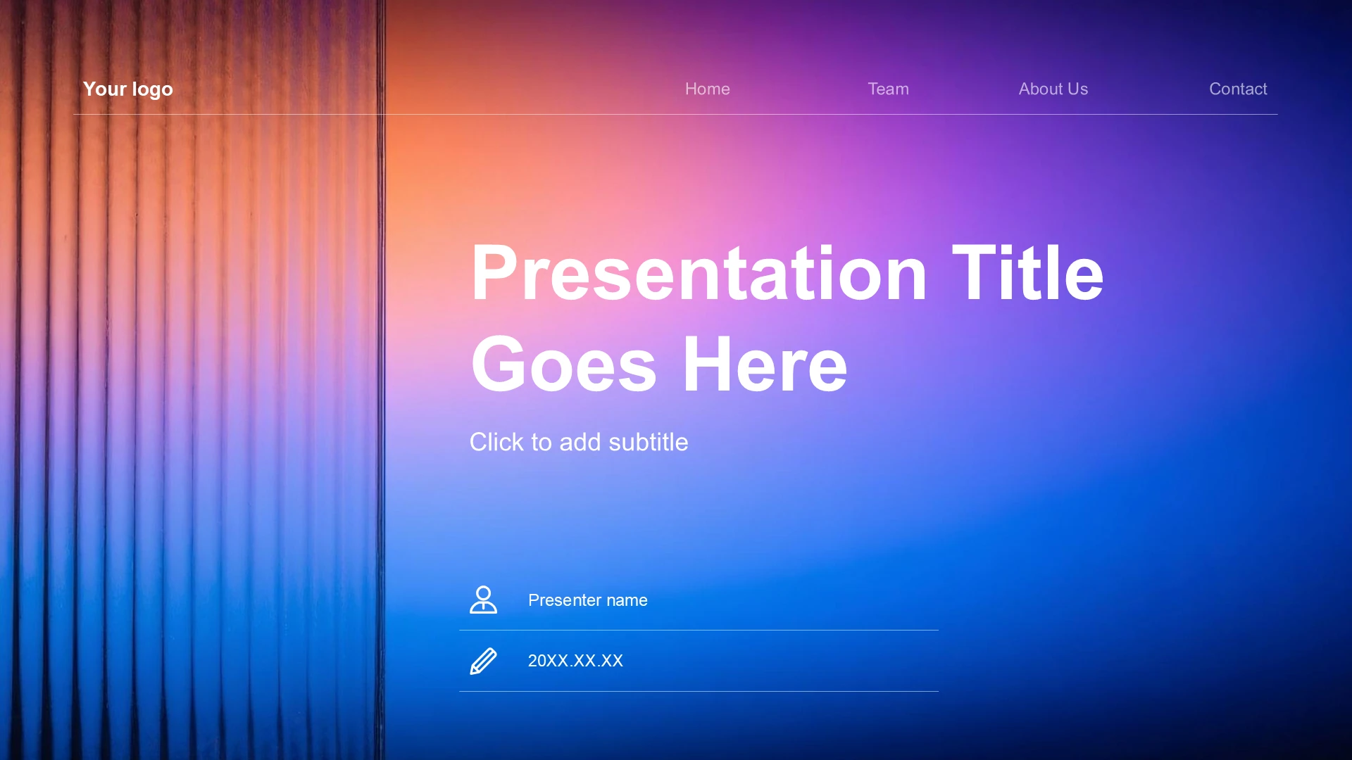 红色渐变风通用行业营销路演方案PPT主题