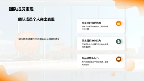 季度人力资源审视