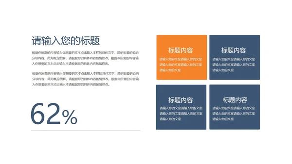 白色扁平风年终运营总结述职通用PPT模板