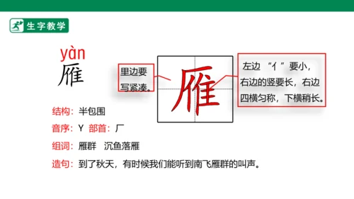 22 古诗三首 生字动画课件