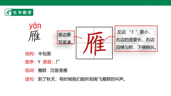 22 古诗三首 生字动画课件